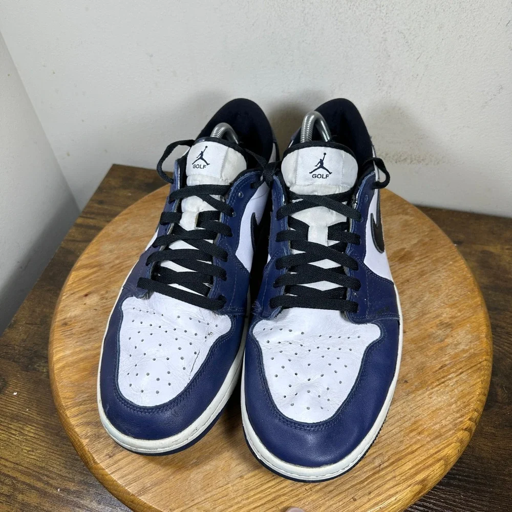 Nike Air Jordan 1 Low Golf Midnight Navy White Black DD9315-104 Mens 11.5